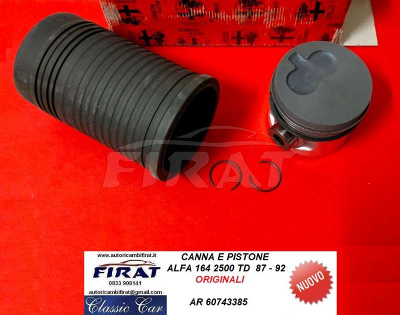 CANNA E PISTONE ALFA 164 2500 TD (60743385)